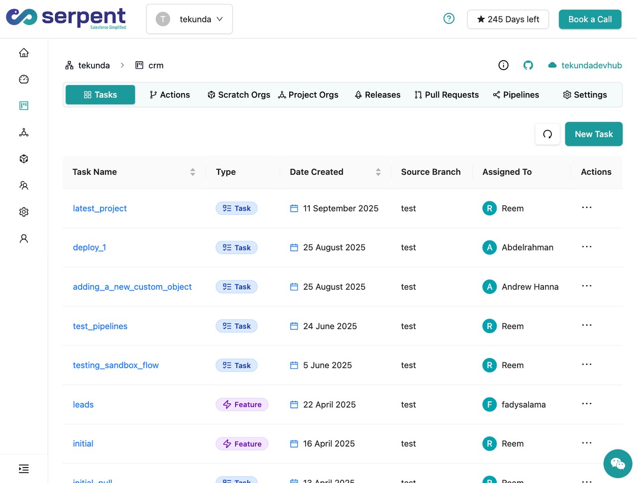 اختبار الجودة على Salesforce بمزامنة الـ orgs ومقارنة الـ metadata في Serpent